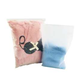 服装包装袋透明磨砂拉链袋自封袋衣服毛巾袜子塑料密封袋收纳批发