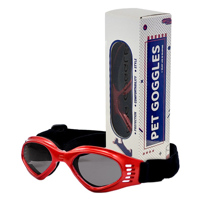 Plegable mascotas gafas de perro creativo gato gafas de esquí accesorios para mascotas gafas de sol fábrica al por mayor