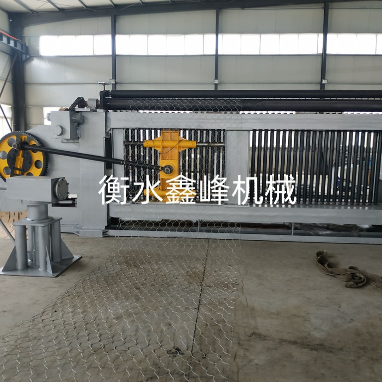 5.7M宽石笼网机器，格宾网机器，重型六角网机器，石笼网生产线