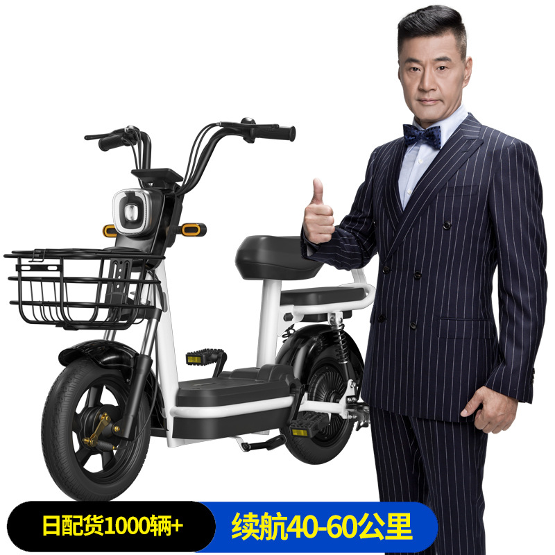 Nuevo estándar nacional de coche eléctrico bicicleta batería de litio coche batería caminar hombres y mujeres adultos pequeño coche ligero tranvía