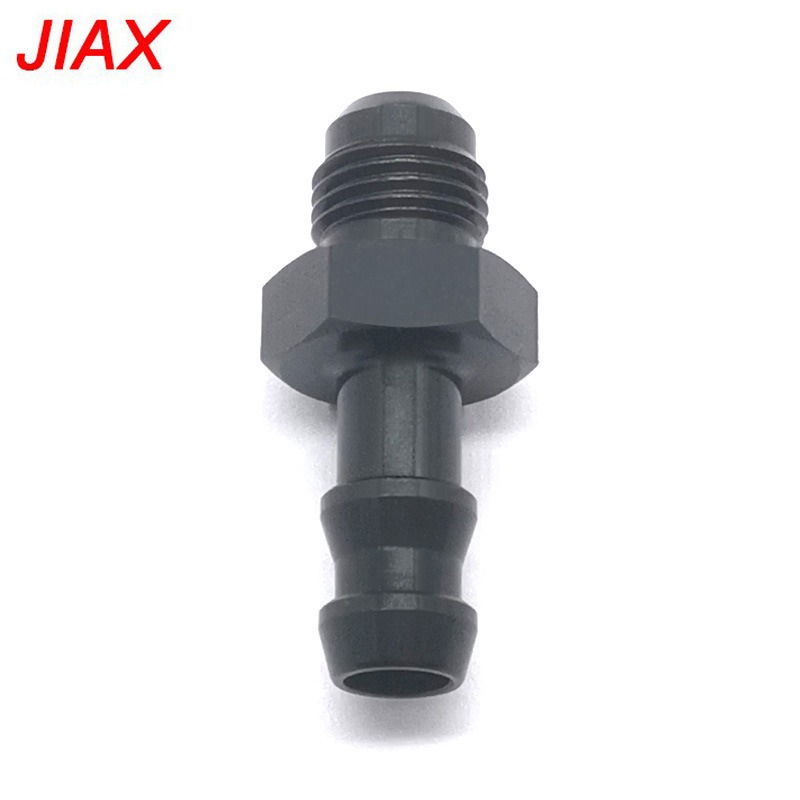 Conector de púa de manguera de combustible de aluminio para automóvil AN6 a 3/8, AN8 a 1/2 accesorios del regulador de presión de la bomba de combustible
