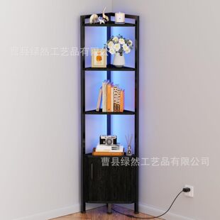 Cross-Border Popular Corner Storage Rack Multi-Layer Household Flower Pot Triangle Storage Rack Bedroom Corner Storage Rack Partition Rack