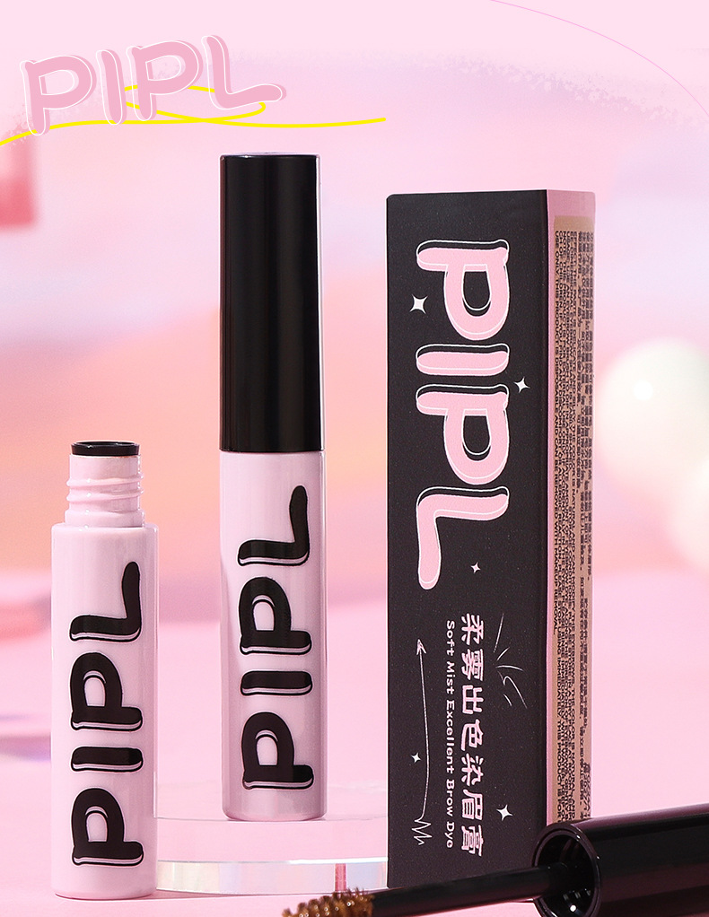 PIPL Soft Mist Eyebrow Dye is long-lasting, does not smudge easily, and does not cause smudging. Each eyebrow is distinct and wild. This eyebrow cream is suitable for women to cross borders undefined