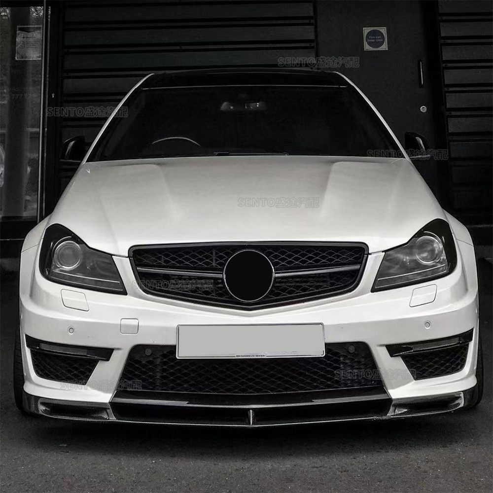 Suitable for 2007-2014 Mercedes-Benz C-Class W204 Modified Amg Grille C180 C200 C250 C300 Front Grille