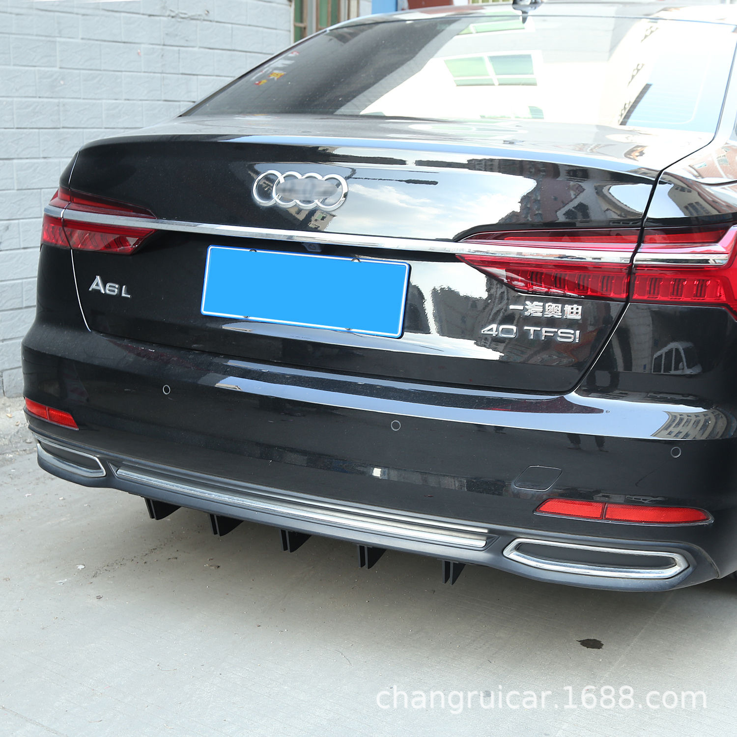 Car Shark Fin Rear Spoiler, Rear Lip, Small Surround Bumper, Chassis Decoration, Airflow Deflector Modification