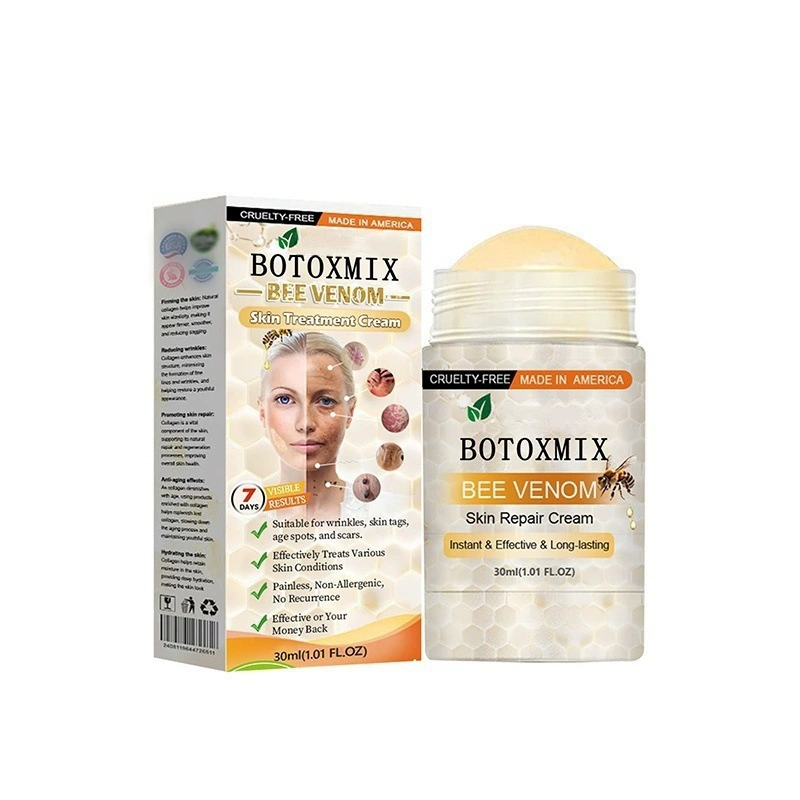 Крем для восстановления кожи с ботоксом и пчелиным ядом, эссенция для восстановления кожи с пчелиным ядом, увлажняющий и увлажняющий стик