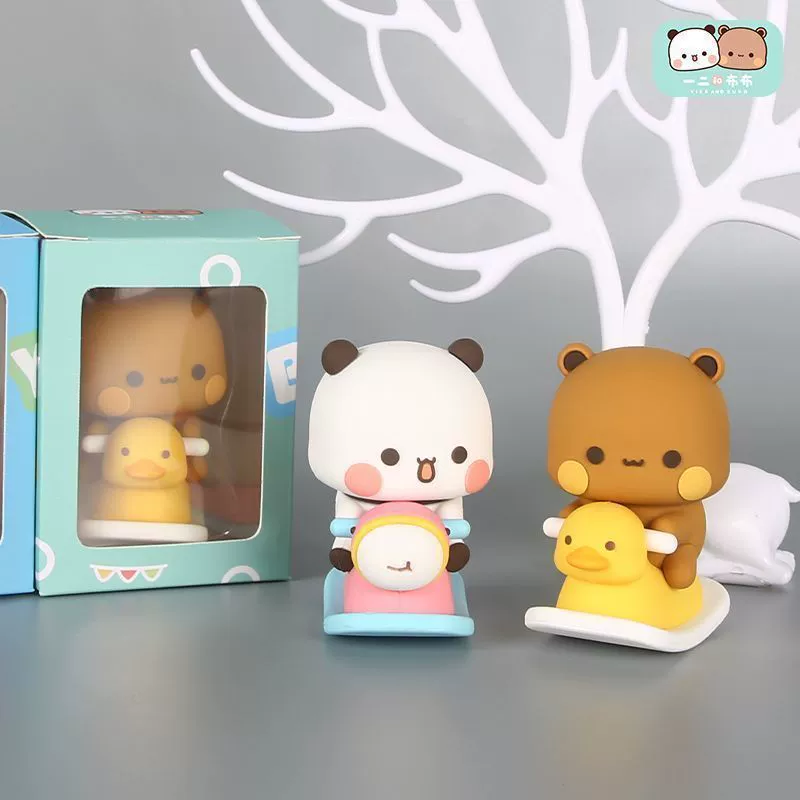 Настольная игра, кукла, мультяшная милая минифигурка, панда