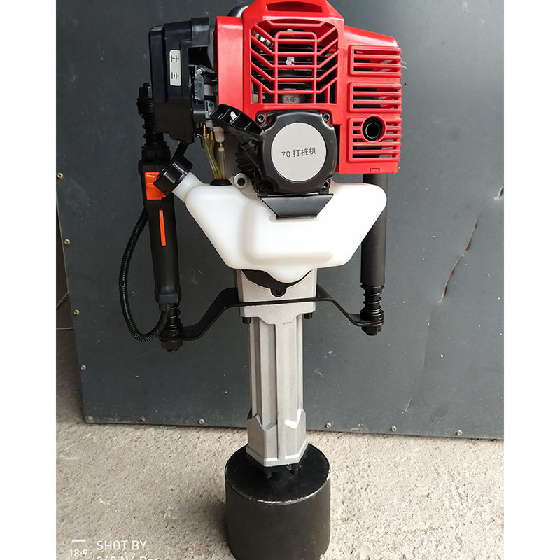 汽油农场打桩机 手提式栅栏立桩机 树林打桩机