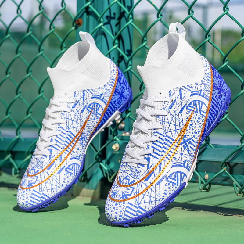 Cup Messi Ronaldo Assassin 15 Football Shoes Boys and Girls Adult Primary School Kidsren 14 Spikes Ag Broken Nails Tf