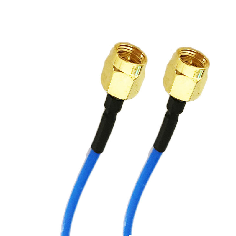 마이크로 웨이브 전력 분배기 0-6G RG405 테스트 라인 SMA32 남성 헤드 SMA 남성 헤드 086 반 유연한 연결 라인