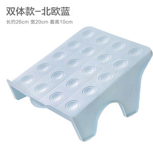 Estante de almacenamiento de zapatos de plástico de doble capa, estante de gabinete de zapatos de doble capa, gabinete de zapatos domésticos, estante de almacenamiento de zapatos multicapa, zapatillas