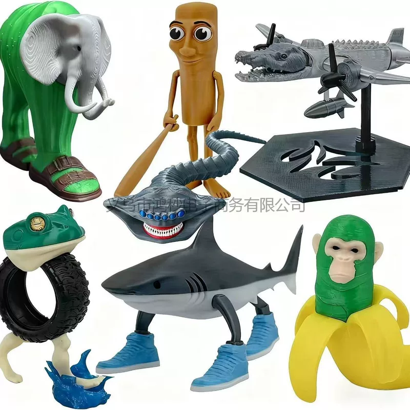 Новые модели обуви Wear shoes sharks TungTungTung Sahur+ Tralala