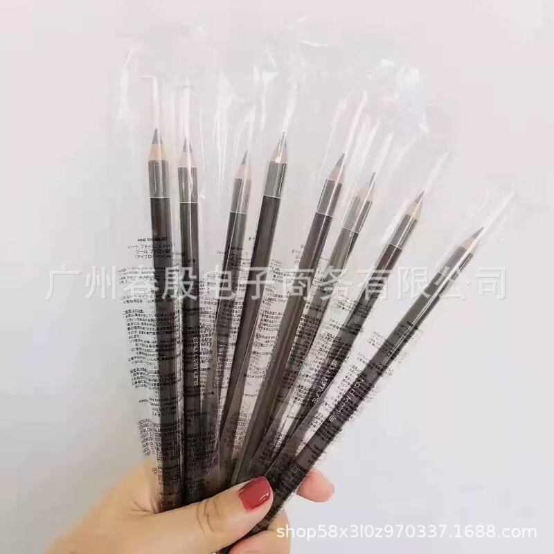 Cross-Border Popular Zhijia Xiu Eyebrow Pencil Machete Eyebrow Pencil Is Waterproof, Sweat-Proof and Does Not Smudge, Natural and Long-Lasting, Available in Six Colors