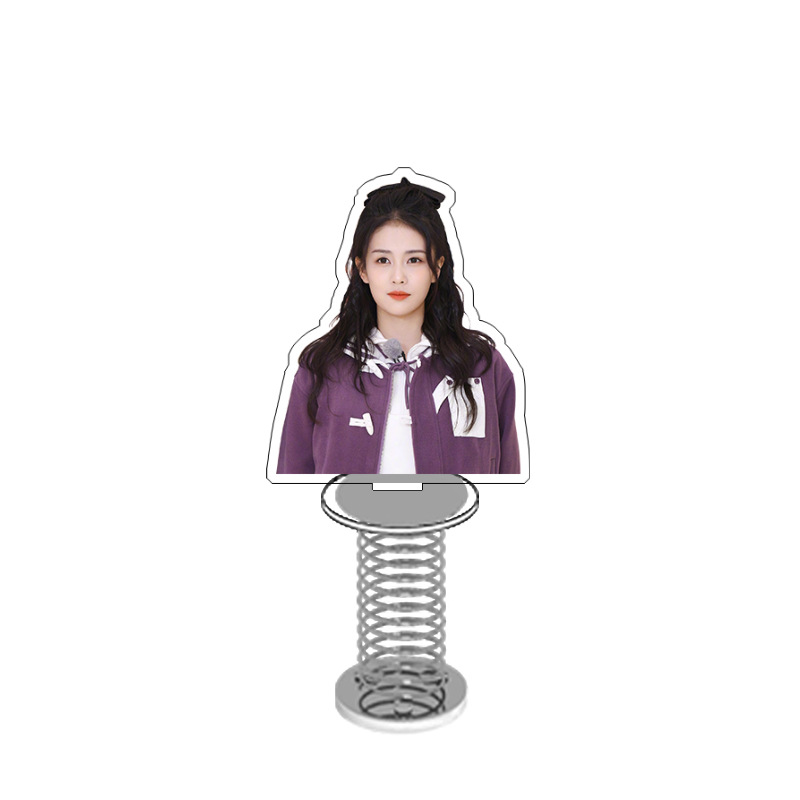Bailu Spring Shaking Music Bai Mengyan Acrílico Adornos de escritorio de marca vertical Zhou Sheng Ru Dream Long Moon Jhin Ming Aid image 10
