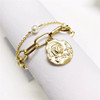 Retro accessory, brand chain from pearl, bracelet, European style, simple and elegant design, wholesale