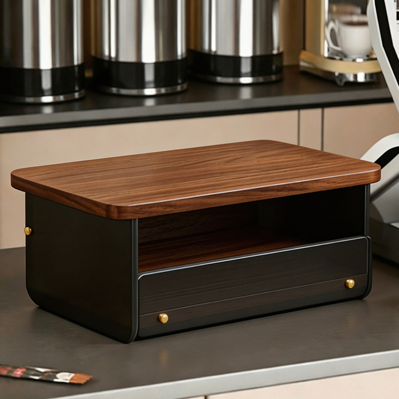 Coffee corner desktop shelf, office desk health pot stand, countertop coffee machine heightening bracket, workstation cup holder Coffee corner desktop shelf, office desk health pot stand, countertop coffee machine heightening bracket, workstation cup holder