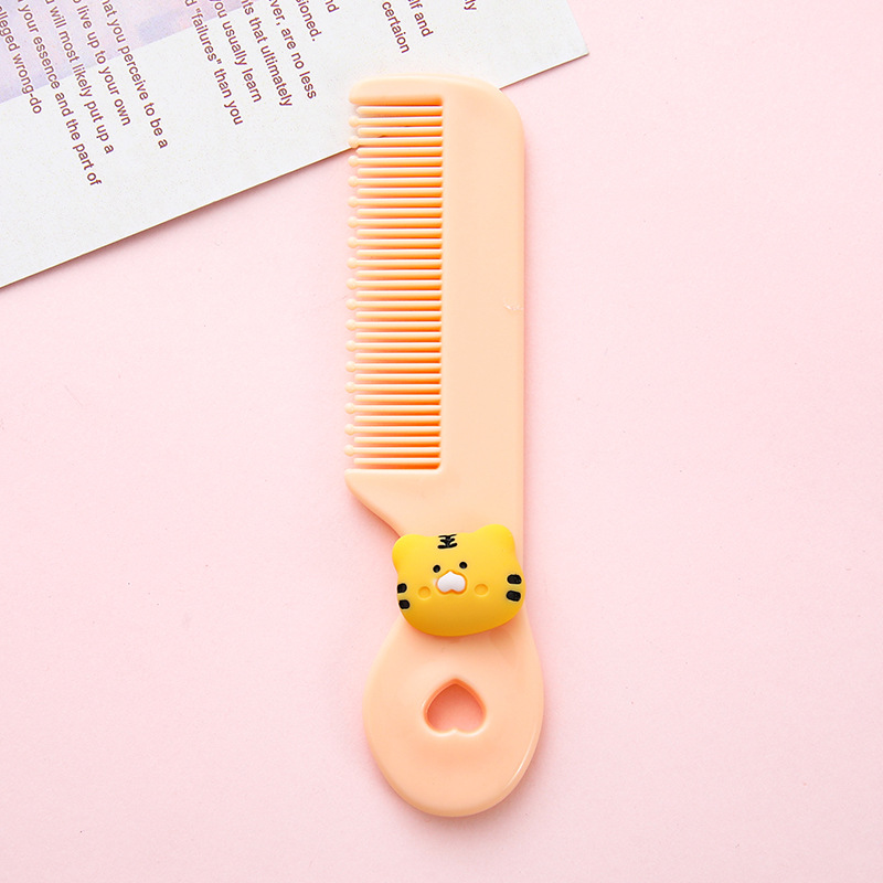 Peine de peluquería especial para niñas de alta gama para estudiantes y niños de dibujos animados lindo mini peine portátil peine al por mayor
