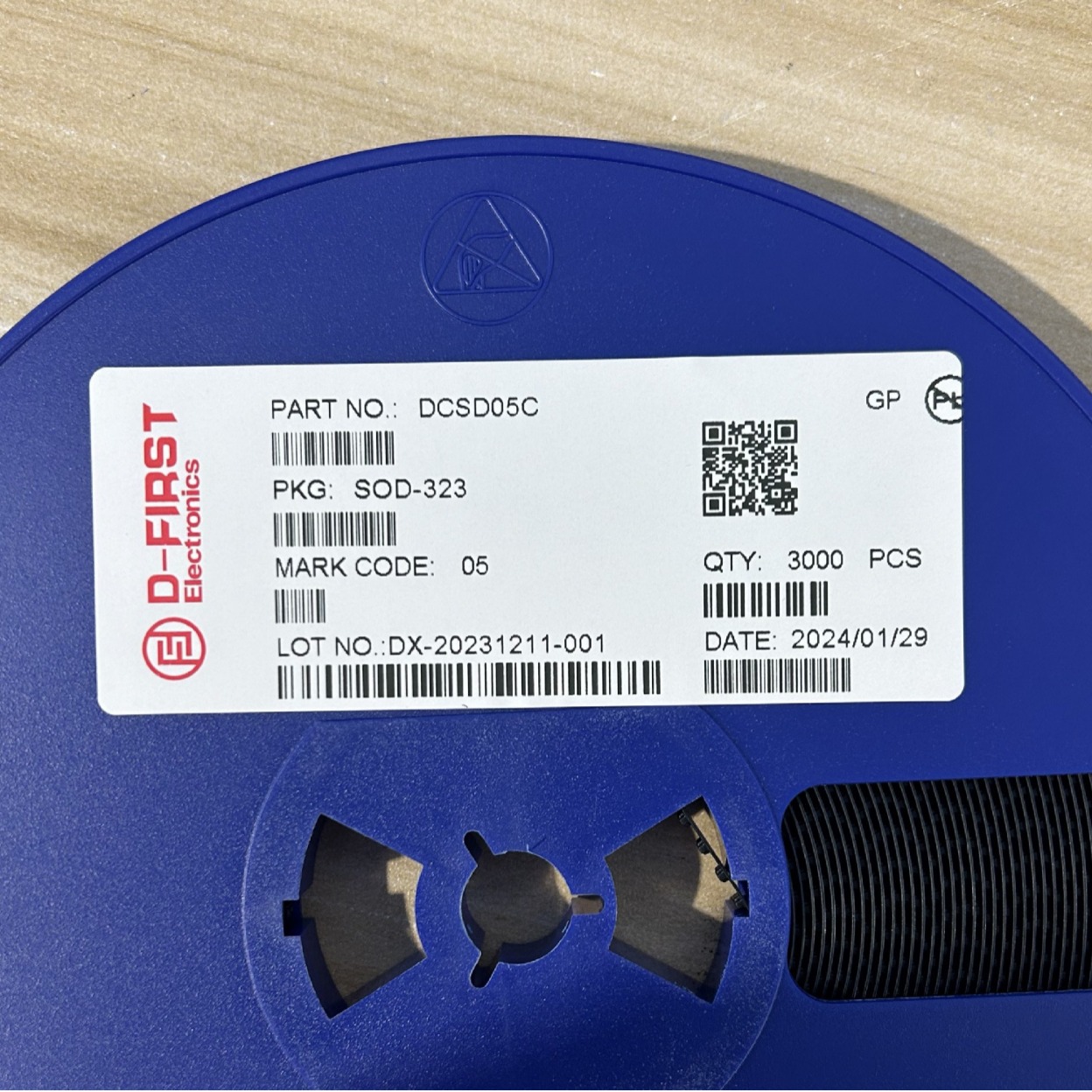 供应SD05.TCT 5U单向瞬变二极管TVS Diode  SOD-323