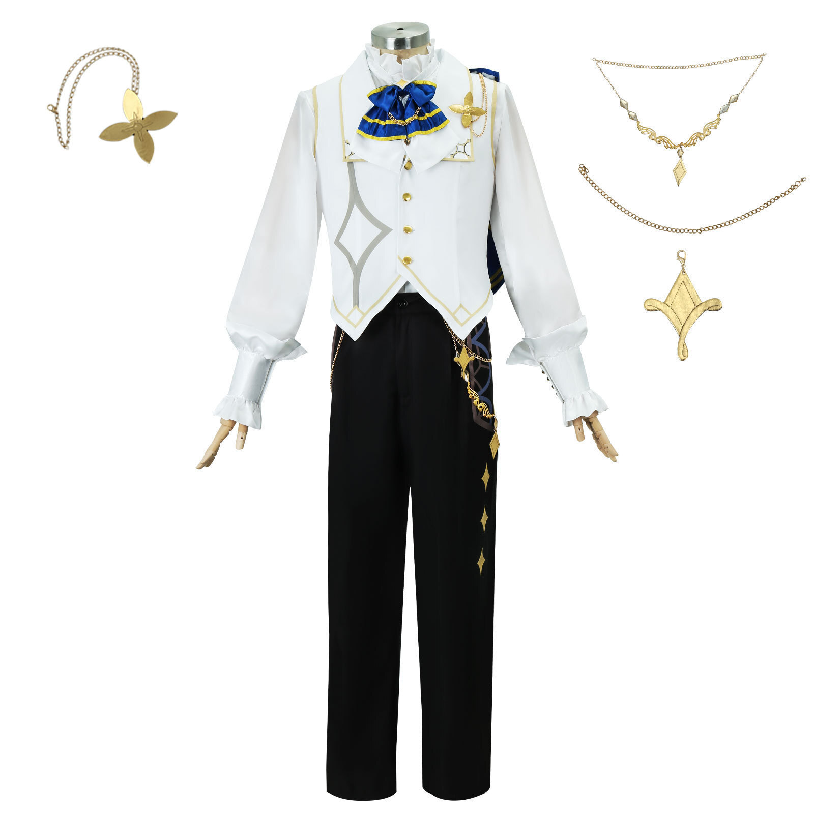 Genshin Impact Cosplay Costume Genshin Impact Symphony Concert Albedo Cosplay Costume Game Cosplay Costume Cosplay Costume