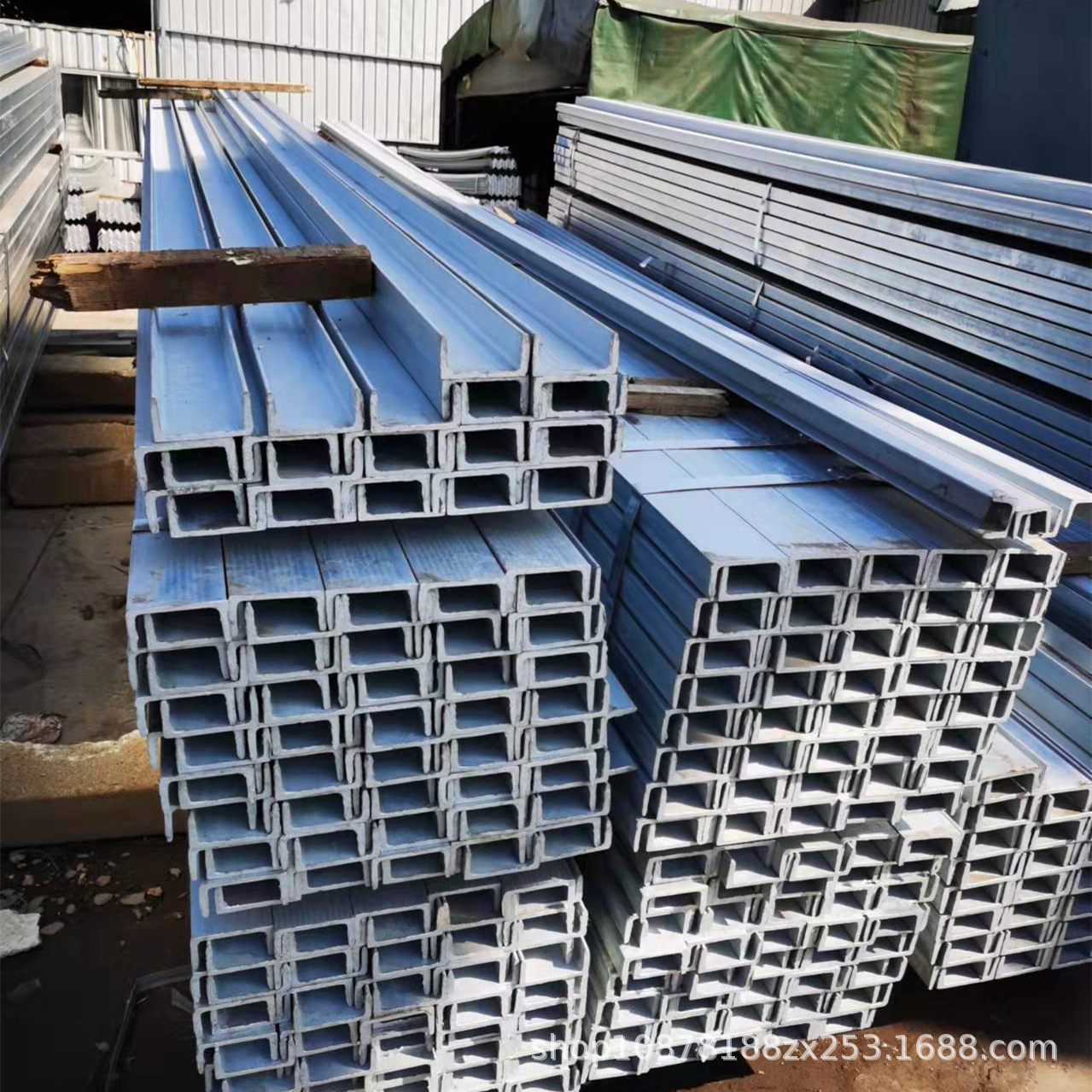 国标槽钢 Q235U型槽钢 阁楼槽钢 广西镀锌C槽钢 热镀锌槽钢10号12