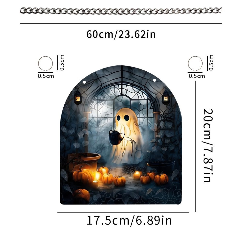 Serie de Halloween acrílico atrapador de sol artesanía decoración creativa colgante decoración acrílica