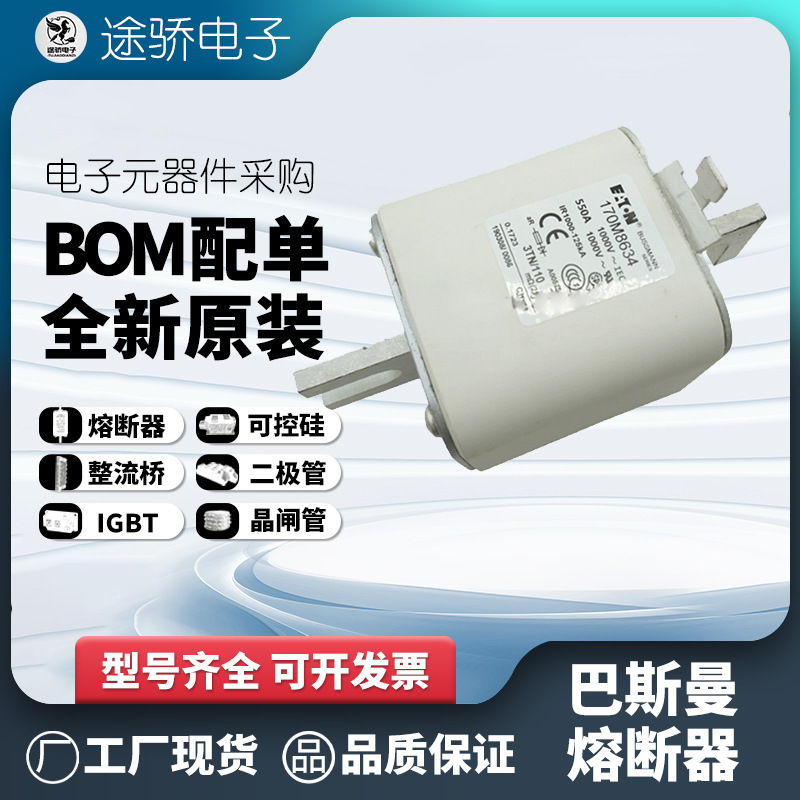 170M8629 170M8630 170M8631 170M8632 bussmann伊顿巴斯曼熔断器