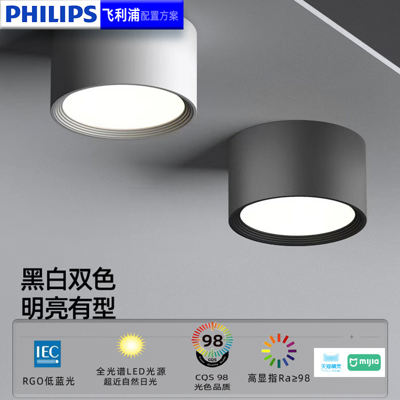 Full spectrum anti-glare open-mounted downlight ceiling lamp spotlight hallway entrance light entrance balcony Corridor light aisle light