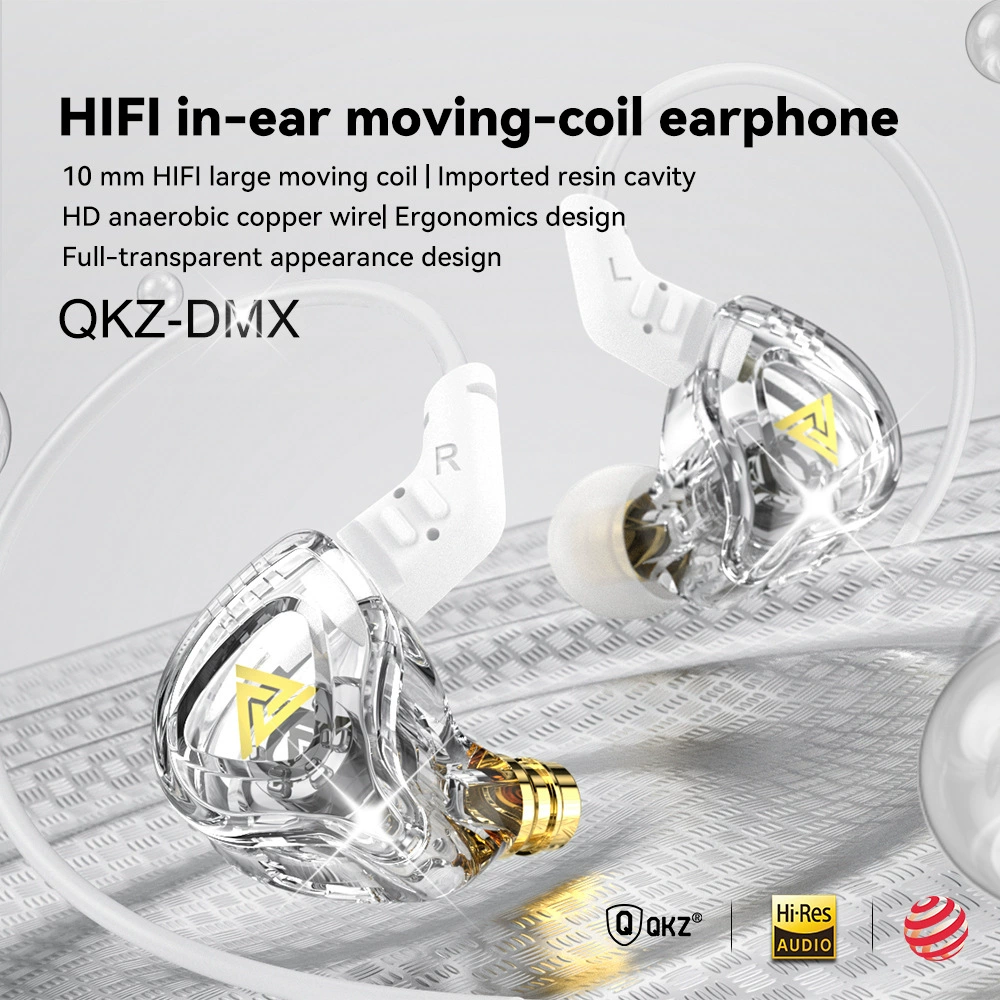 QKZ AK6-DMX in-ear headphones HIFI Motor Motor Heavy Bass Music Mobile Headphones