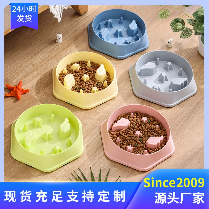 Крылья ангела медленная пища миска для домашних животных