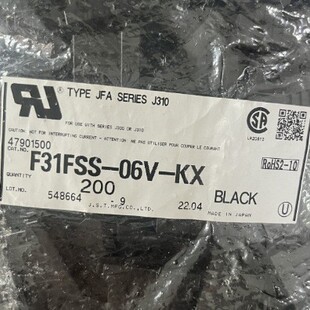 ȫ��ԭ�b  F31FSS-06V-KX  �B����JST /�z��(������/������)