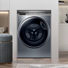 ハイアール直駆インバーターXQG100-BD12366全自動ドラム洗濯機10キロ知能投入一体