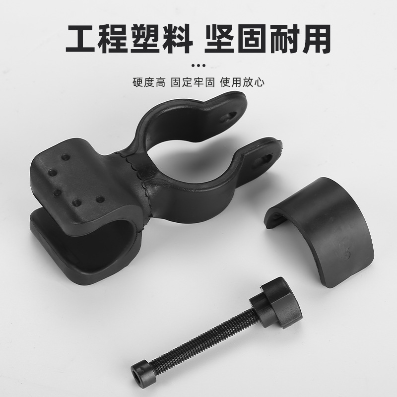 Nueva forma de U 2 generación de 360 grados rotativos soporte de bicicleta soporte de lámpara de linterna soporte de lámpara de linterna fabricantes al por mayor