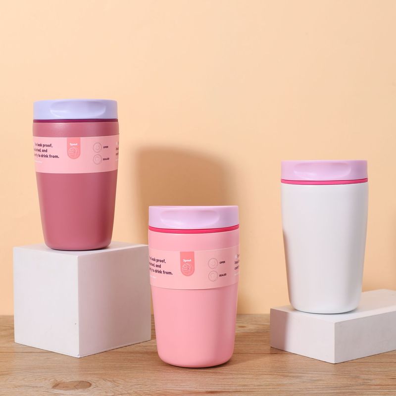 クロスボーダーオワラの同じスタイルのストレートドリンクコーヒーカップ、見栄えの良い304ステンレス鋼の断熱カップ、オフィスガールのポータブルウォーターカップ|undefined