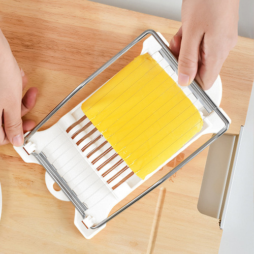 Stainless steel lunch meat ham slicer home kitchen meat slicer egg slicer fruit cheese banana slicer