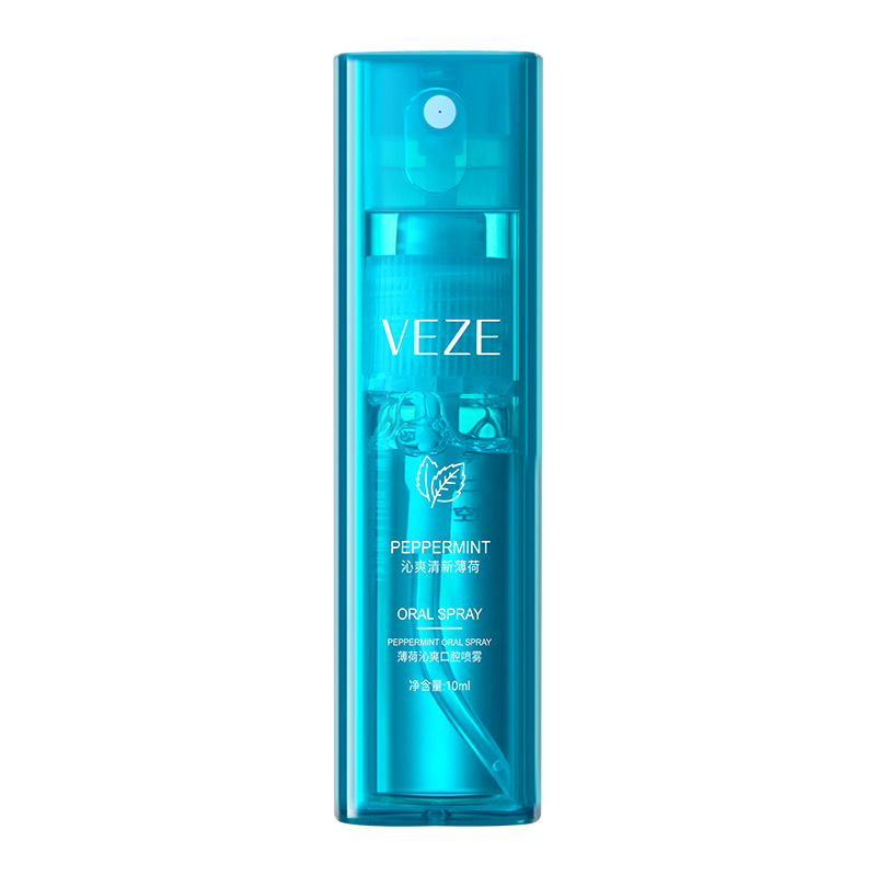 Spray Bucal de Menta con Aliento Fresco para Cuidado Bucal