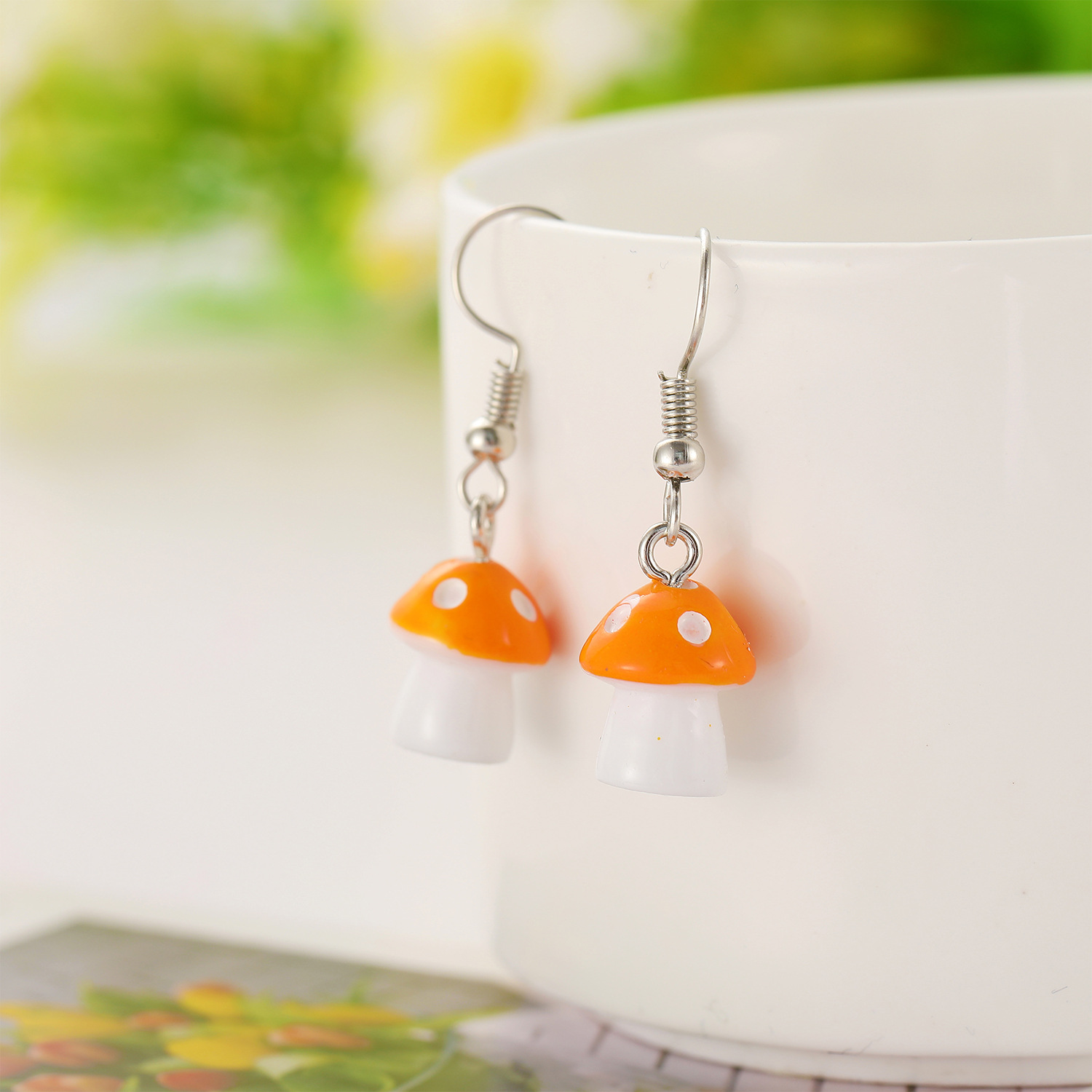 Cartoon Style Resin Earrings display picture 7