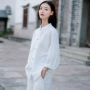 女式立领秋季晨练衬衫