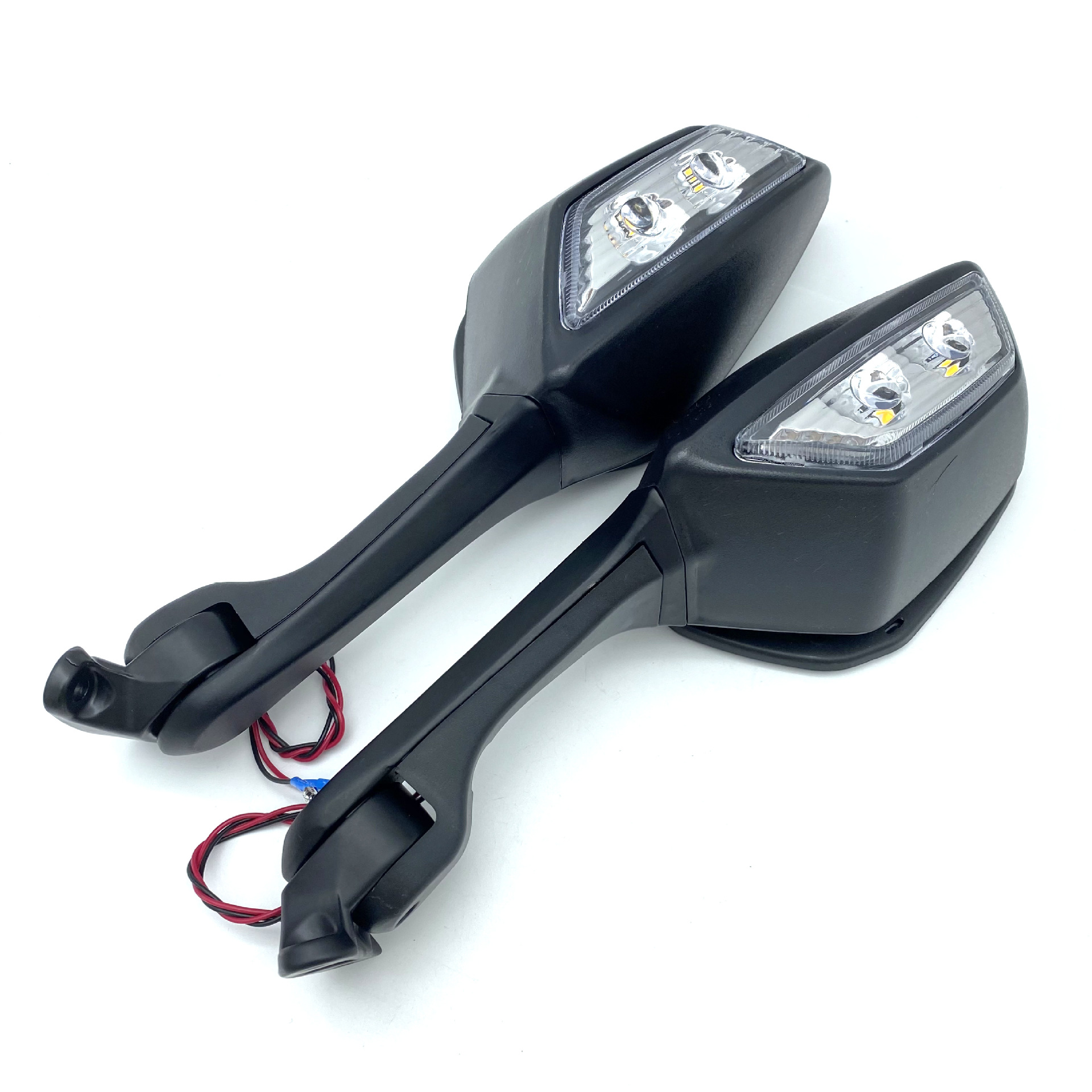 Suitable for Kawasaki ZX10R 2016-2018 with light turn signal mirror motorcycle universal Daniel rearview mirror
