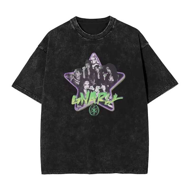 Washed oversized t-shirt Katseye Beautiful Chaos Tracklist mineral t-shirt Katseye Kpop shirt Washed oversized t-shirt Katseye Beautiful Chaos Tracklist mineral t-shirt Katseye Kpop shirt
