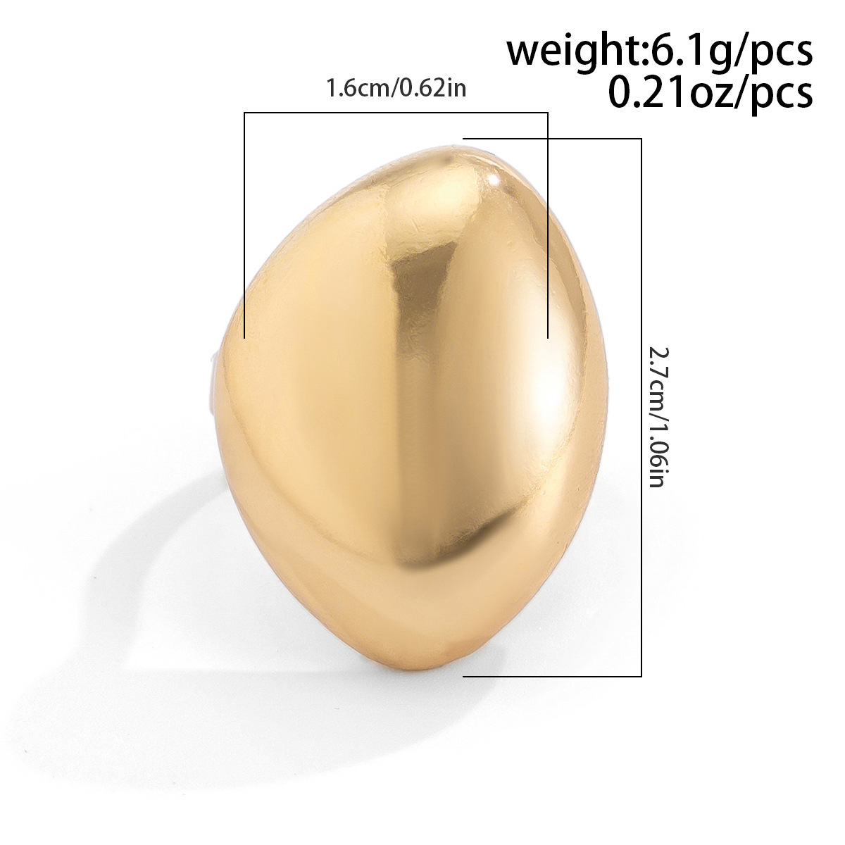 9g Weight Open Rings Classification 1 Piece Quantity Holiday, Banquet, Travel Occasion Alloy Material Geometric Pattern Women's Gender Plating Design Casual, Elegant, Lady Style Casual Elegant Lady Geometric Alloy Plating Women's Open Rings 7