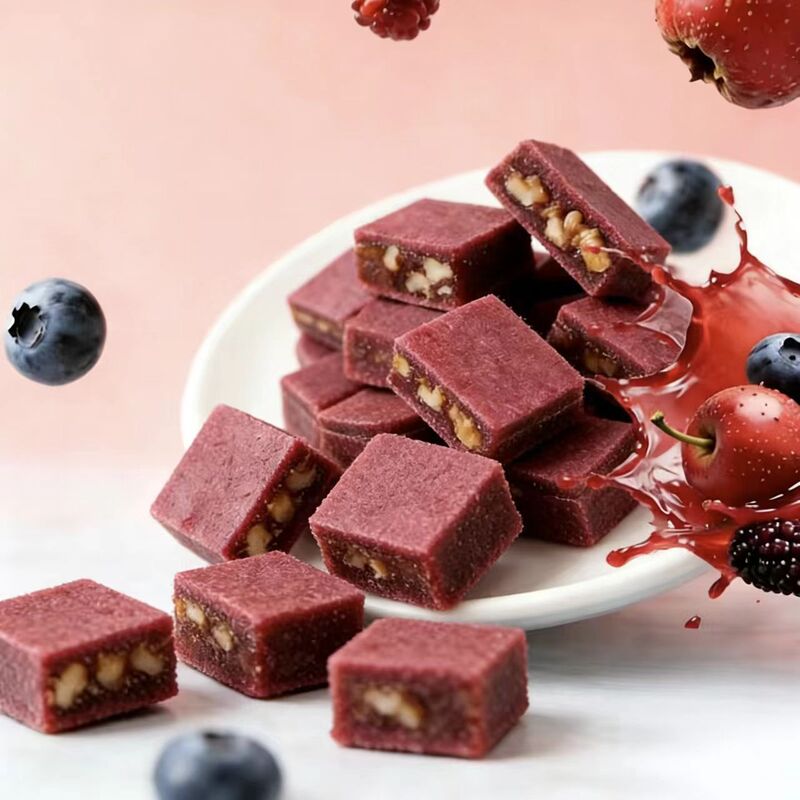 Blueberry and Walnut-Filled Hawthorn Snacks, Sweet and Sour, Appetizing, Individually Packaged, Ready-To-Eat, Suitable for Dorm, Office, and Leisure Time