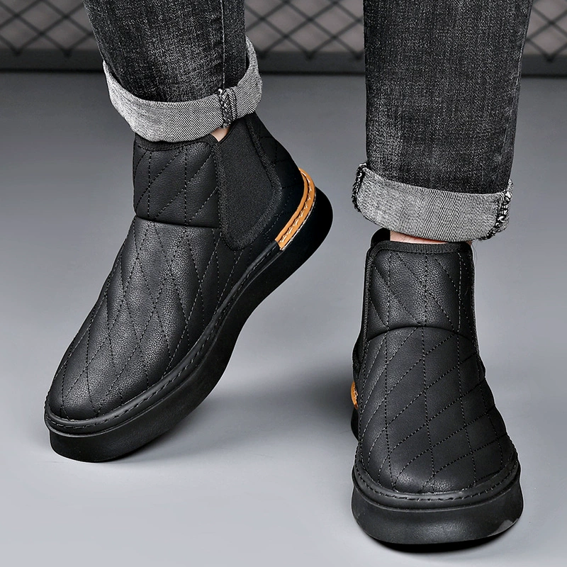 Зимние ботинки Martens, натуральная кожа, с меховой подкладкой, размеры 38–44
