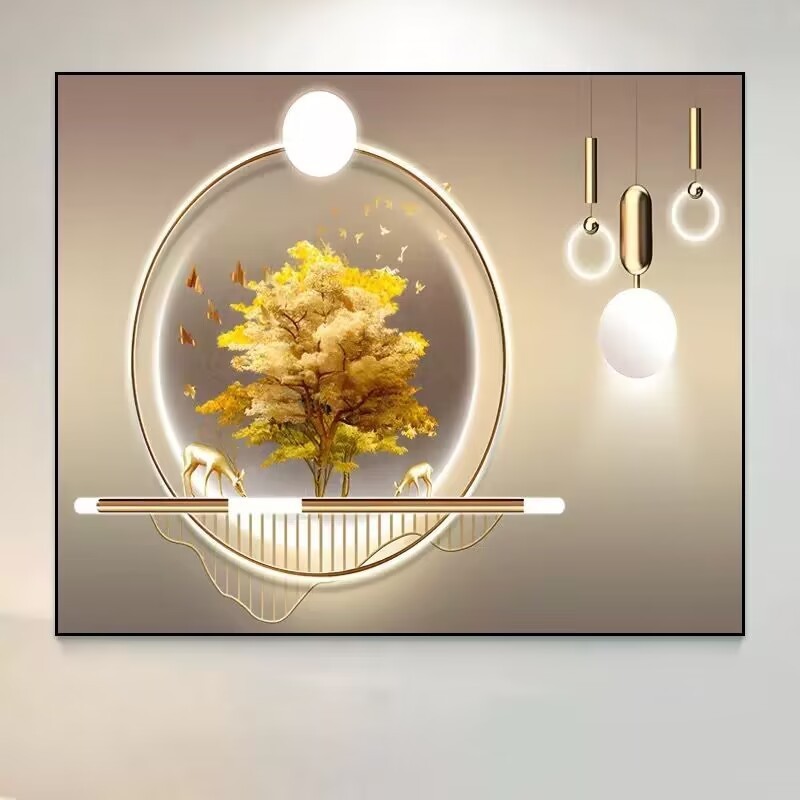 电表箱装饰画现代简约餐厅配电箱挂画遮挡开关盒电闸箱壁画|undefined
