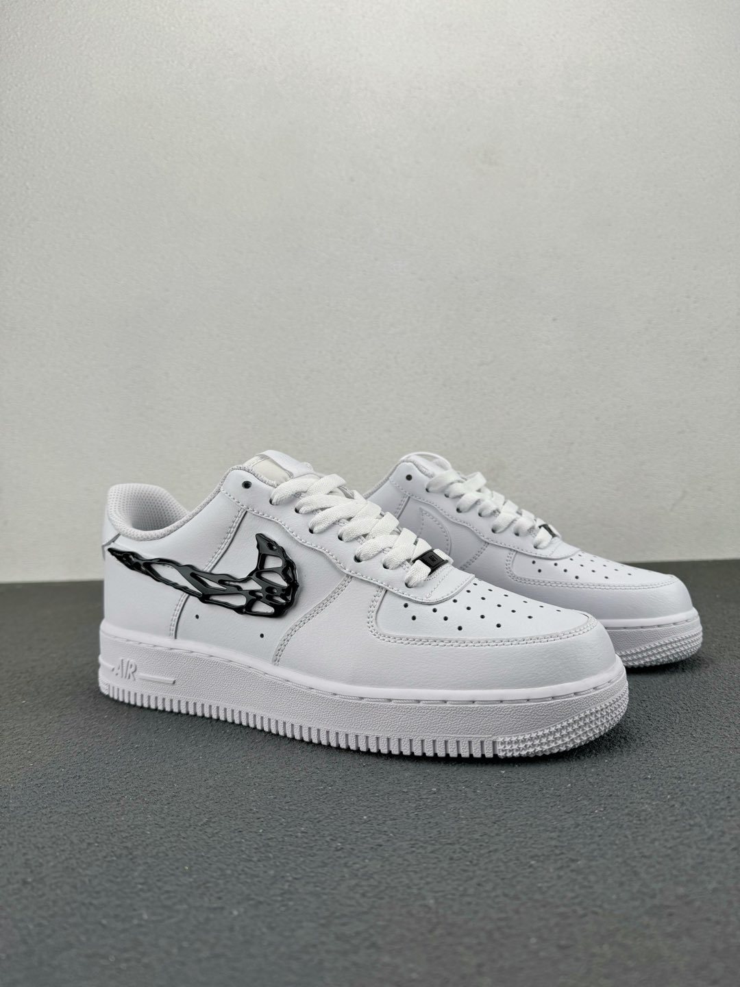Zapatos Putian versión original de la fuerza aérea No. 1 en el extranjero marca conjunta de la cabeza de cuero en lugar de cojín de aire zapatillas deportivas para hombres y mujeres
