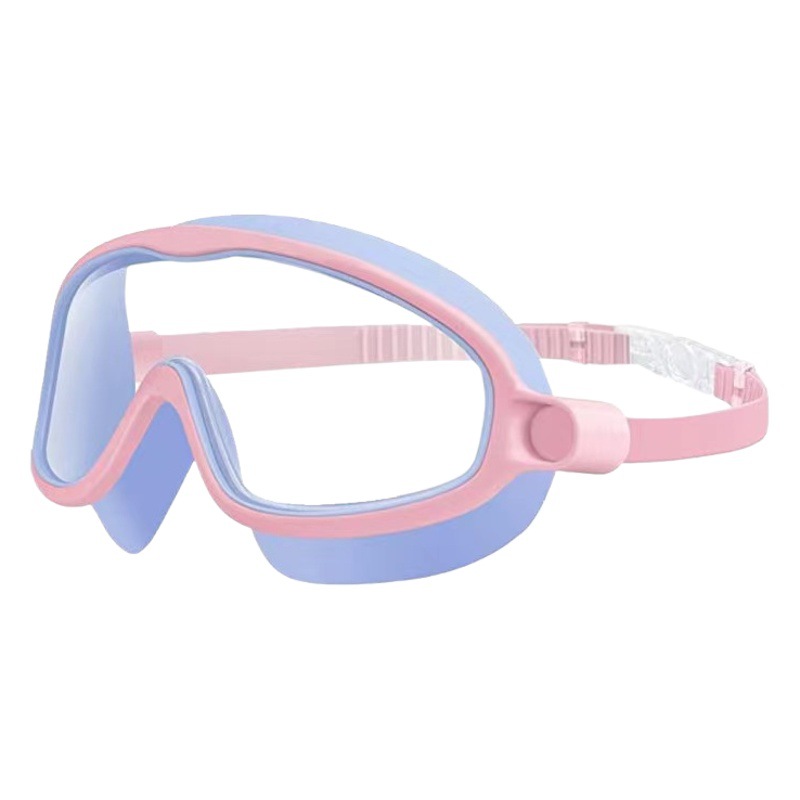 Children's Goggles Boys and Girls Swimming HD Waterproof Anti-fog Big Frame Swimming Goggles Diving Goggles Professional Glasses