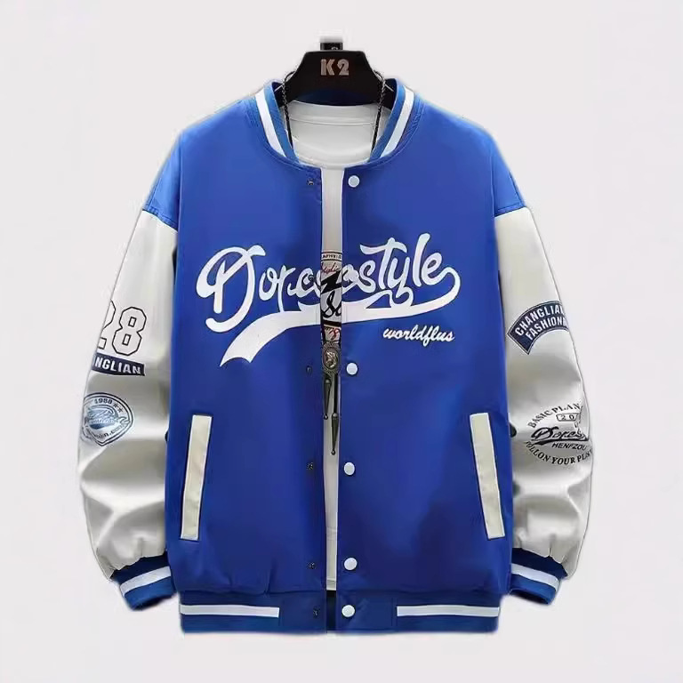2025 Cross Border Dating Men's Wear Popular Loose Casual Suitable for Street Uniform Jacket Baseball and Trend Spring Autumn Hous