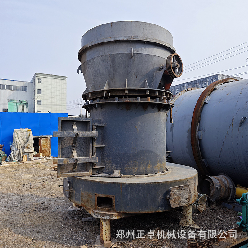 专业供应石灰厂全套二手粉磨加工设备 世邦5R130型二手雷蒙磨粉机
