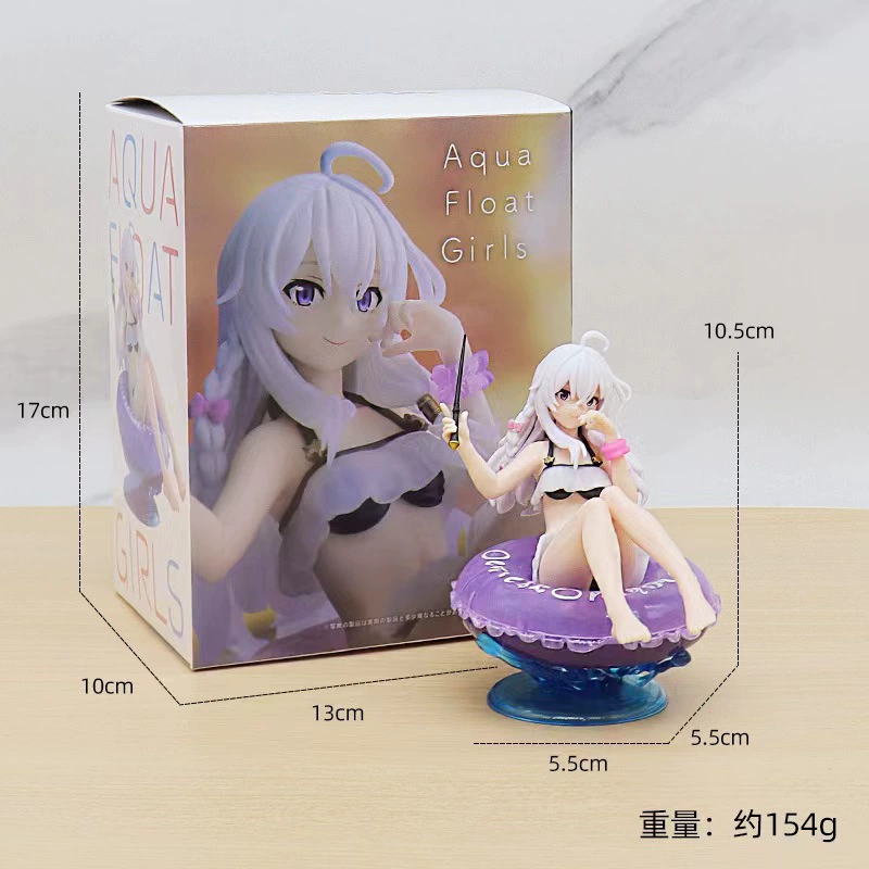 Высококачественная версия куклы Hatsune Hatsune PVC Cherry Blossom Miku Doll Two -dimensional Beauty Peripheral Chassis Side