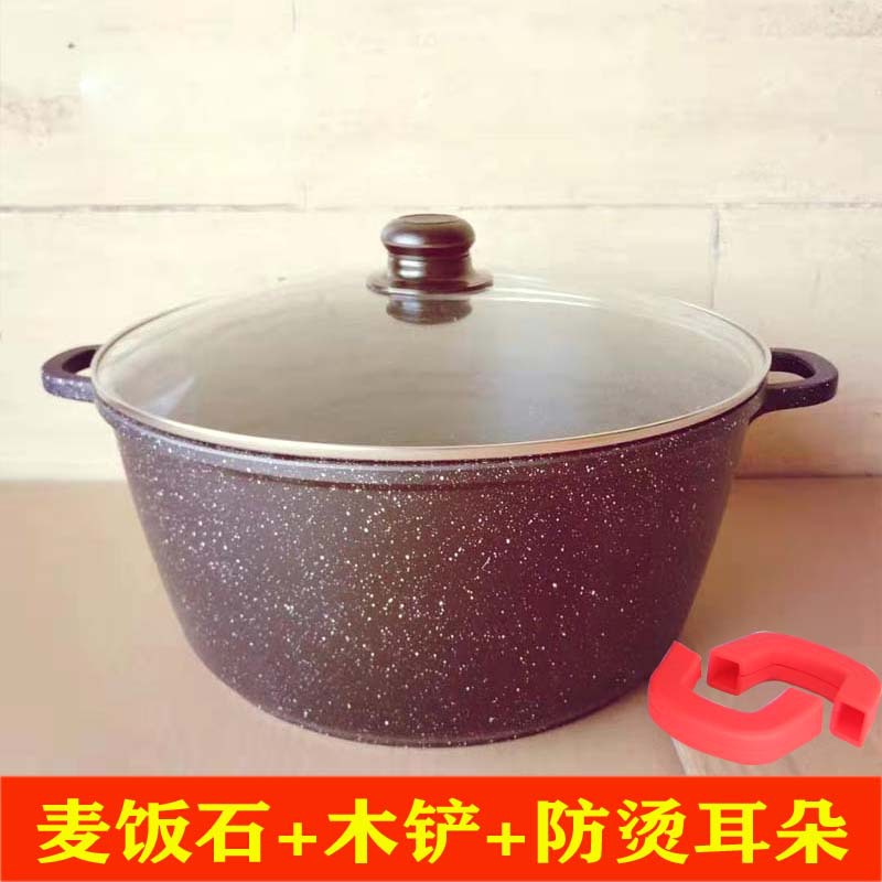 Olla especial para hacer gelatina de piel de burro al por mayor, espátula rosa antiadherente, olla para hacer copos de nieve crujientes, apta para cocinas de inducción.