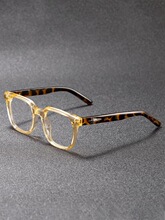 W 82520 Trendy Square Frame Glasses ����ƽ�⾵ �羳ŷ��